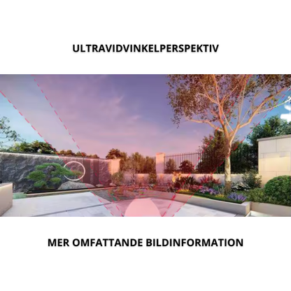 360° WiFi Övervakningskamera E27